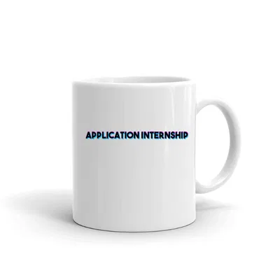 Tri Color Application Internship mug preview