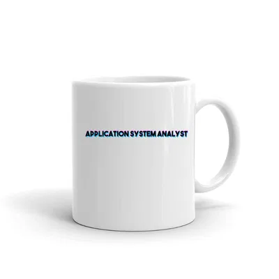 Tri Color Application System Analyst mug preview