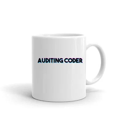 Tri Color Auditing Coder mug preview