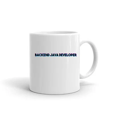Tri Color Backend Java Developer mug preview