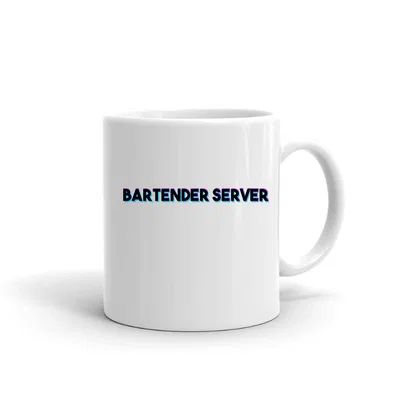 Tri Color Bartender Server mug preview