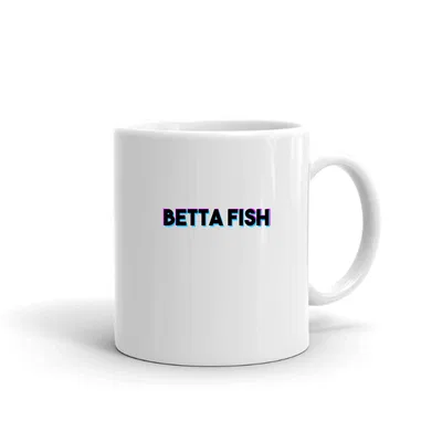 Tri Color Betta Fish mug preview