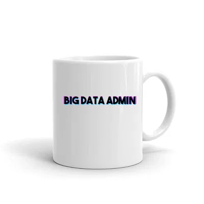 Tri Color Big Data Admin mug preview