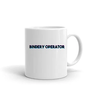 Tri Color Bindery Operator mug preview