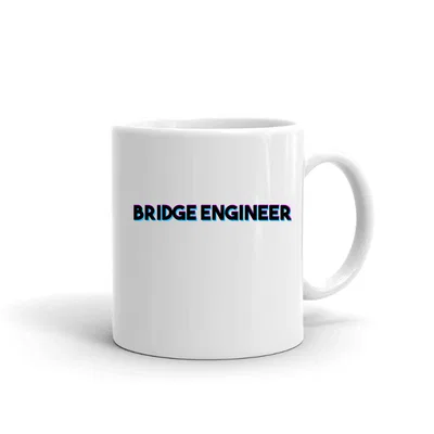 Tri Color Bridge Engineer mug preview