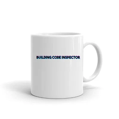 Tri Color Building Code Inspector mug preview