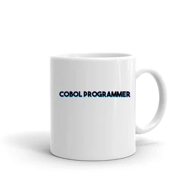 Tri Color Cobol Programmer mug preview