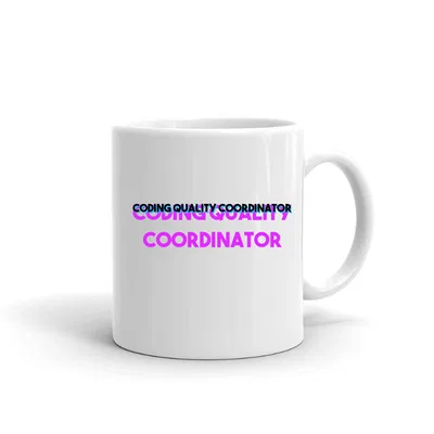 Tri Color Coding Quality Coordinator mug preview