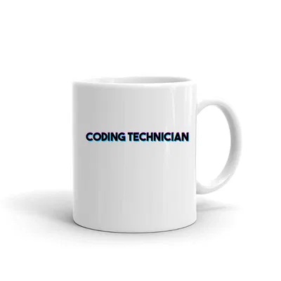 Tri Color Coding Technician mug preview