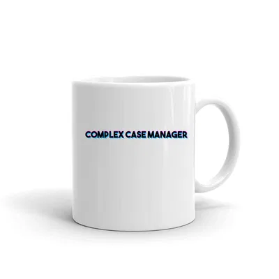 Tri Color Complex Case Manager mug preview