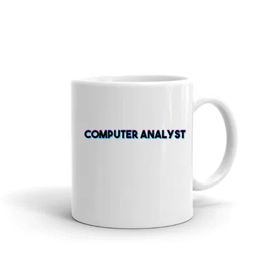 Tri Color Computer Analyst mug preview