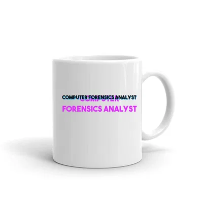 Tri Color Computer Forensics Analyst mug preview