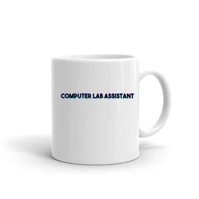 Tri Color Computer Lab Assistant mug preview
