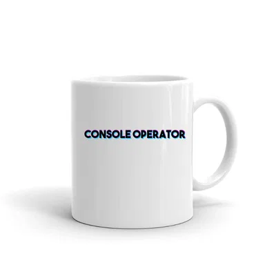 Tri Color Console Operator mug preview