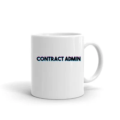 Tri Color Contract Admin mug preview