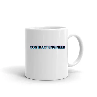 Tri Color Contract Engineer mug preview