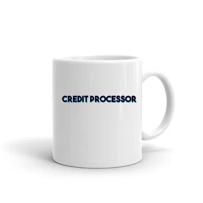 Tri Color Credit Processor mug preview