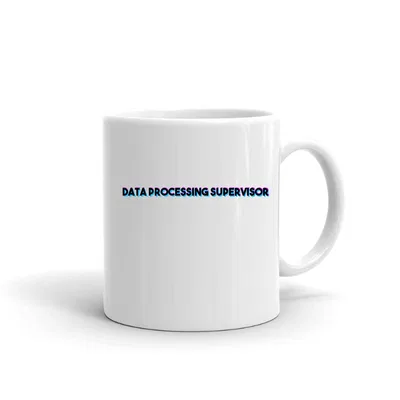 Tri Color Data Processing Supervisor mug preview