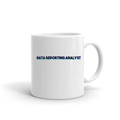 Tri Color Data Reporting Analyst mug preview