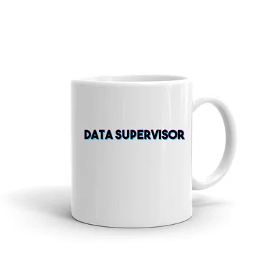 Tri Color Data Supervisor mug preview