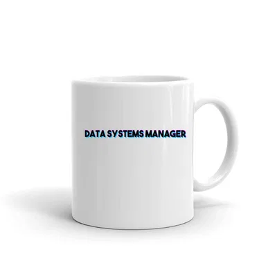 Tri Color Data Systems Manager mug preview