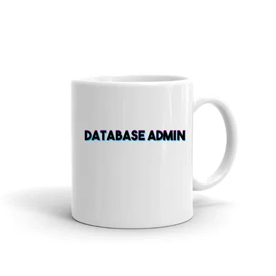 Tri Color Database Admin mug preview