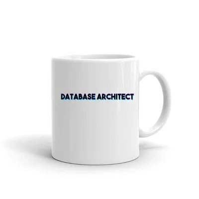 Tri Color Database Architect mug preview