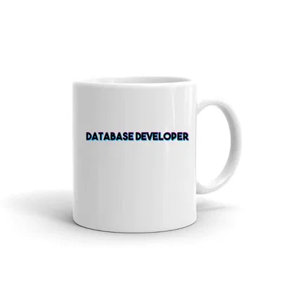 Tri Color Database Developer mug preview