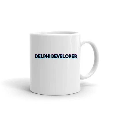 Tri Color Delphi Developer mug preview
