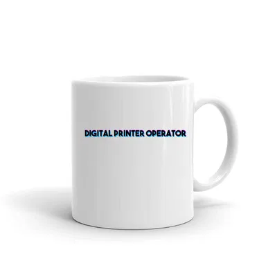Tri Color Digital Printer Operator mug preview
