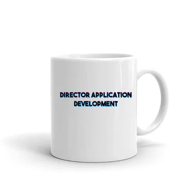Tri Color Director Application Development mug preview