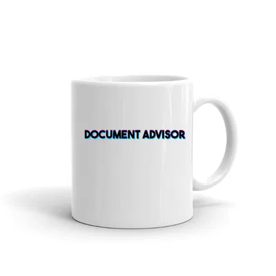 Tri Color Document Advisor mug preview
