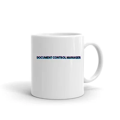 Tri Color Document Control Manager mug preview