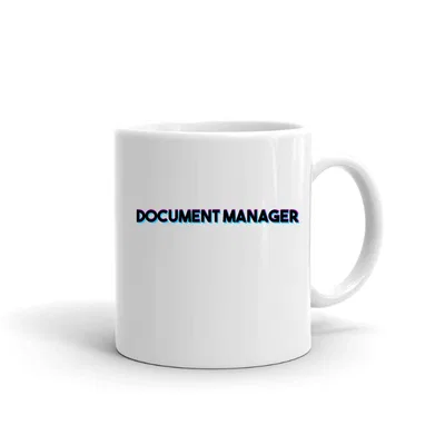 Tri Color Document Manager mug preview