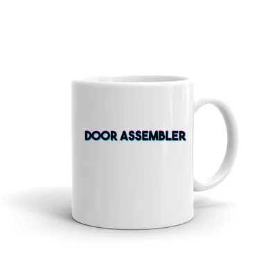 Tri Color Door Assembler mug preview