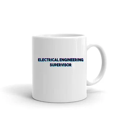 Tri Color Electrical Engineering Supervisor mug preview