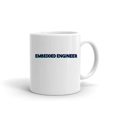 Tri Color Embedded Engineer mug preview