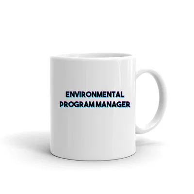 Tri Color Environmental Program Manager mug preview