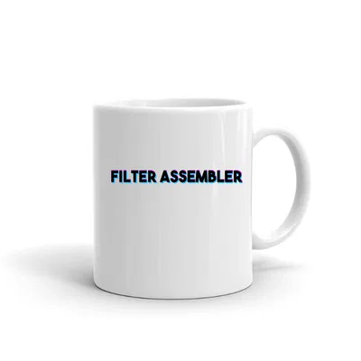 Tri Color Filter Assembler mug preview