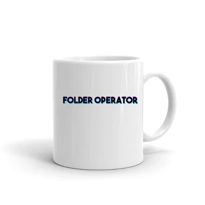 Tri Color Folder Operator mug preview