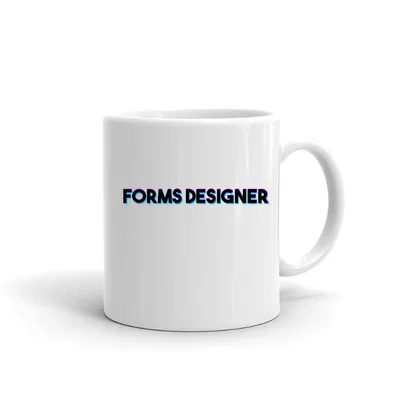 Tri Color Forms Designer mug preview