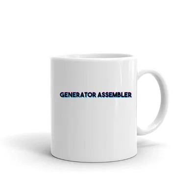 Tri Color Generator Assembler mug preview