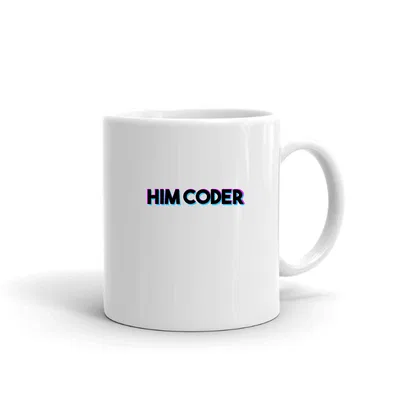 Tri Color Him Coder mug preview