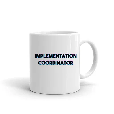 Tri Color Implementation Coordinator mug preview