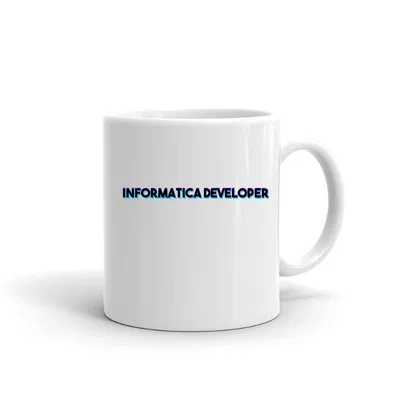 Tri Color Informatica Developer mug preview
