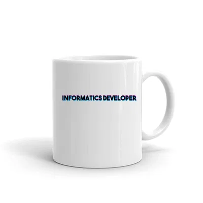 Tri Color Informatics Developer mug preview