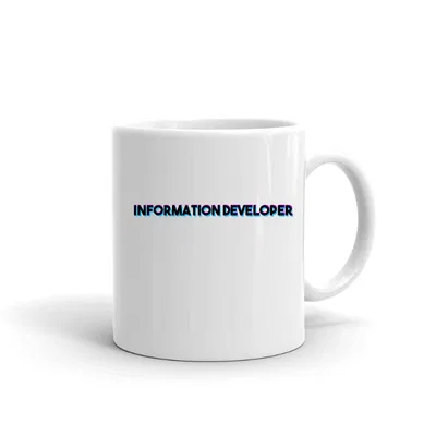 Tri Color Information Developer mug preview