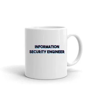 Tri Color Information Security Engineer mug preview