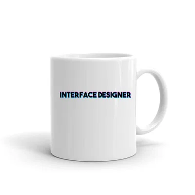 Tri Color Interface Designer mug preview