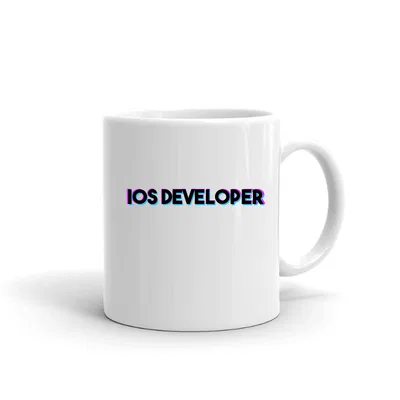 Tri Color Ios Developer mug preview